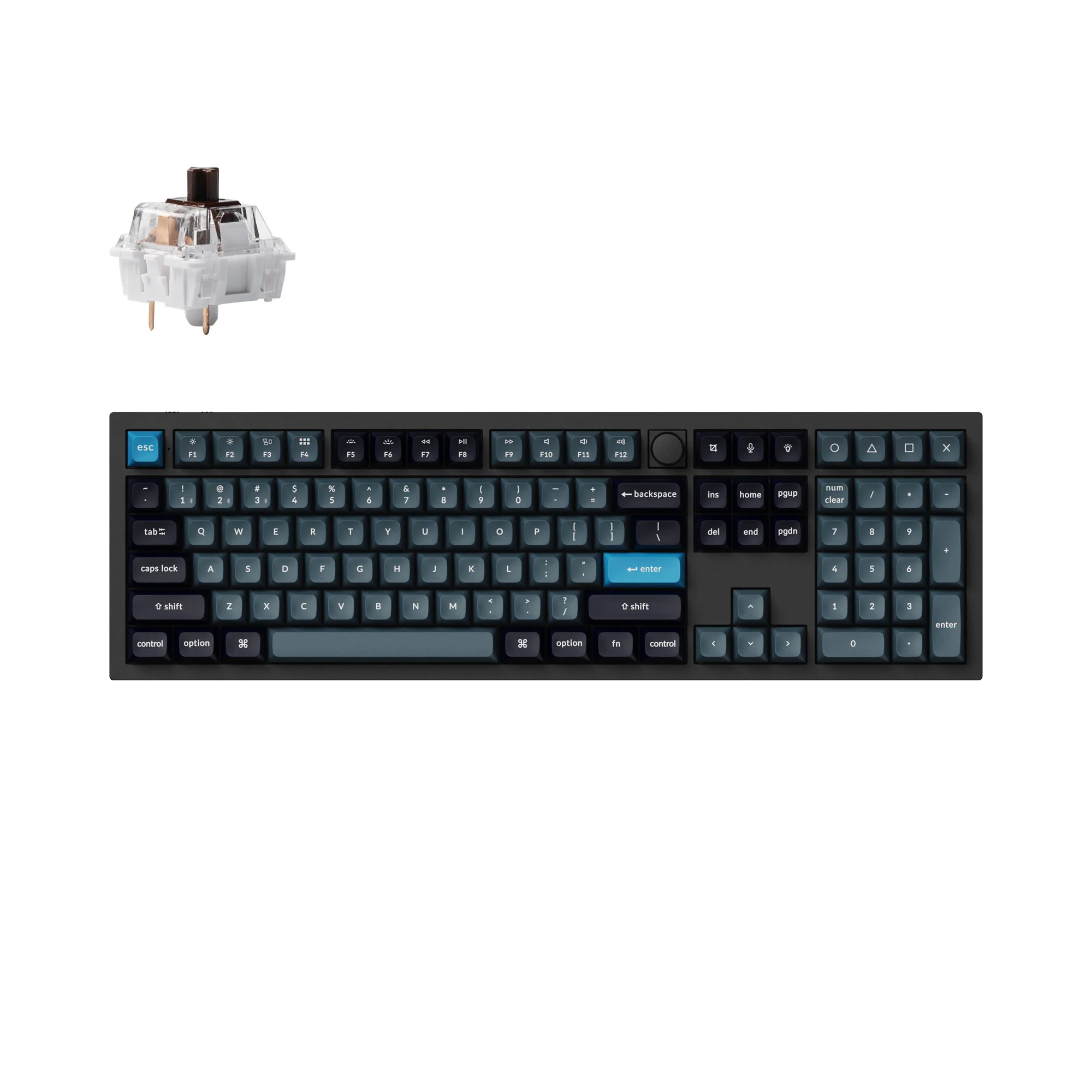 Keychron Q6 Pro QMK/VIA langaton mukautettu mekaaninen näppäimistö