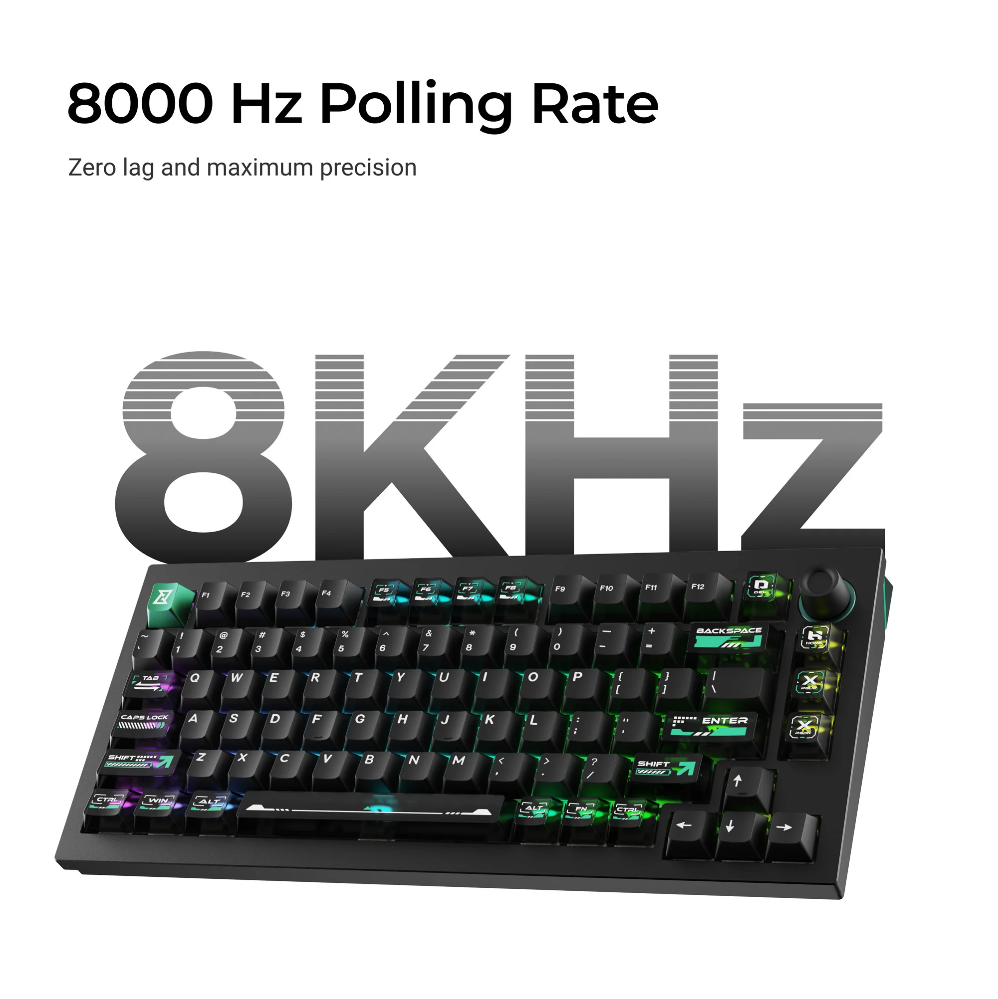 Lemokey L5 HE custom gaming-tastatur med magnetisk switch