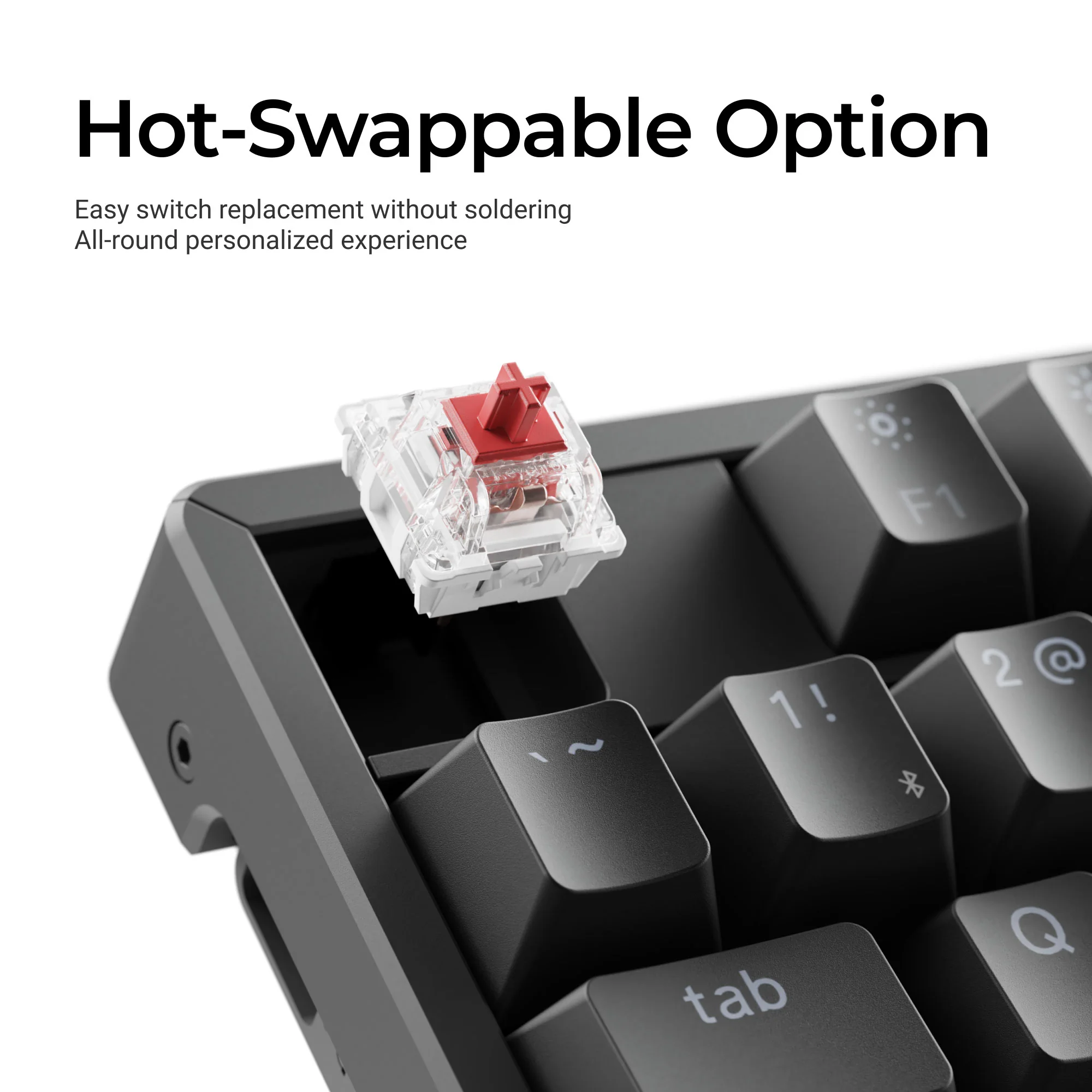 Keychron K10 QMK langaton mekaaninen näppäimistö (versio 2)