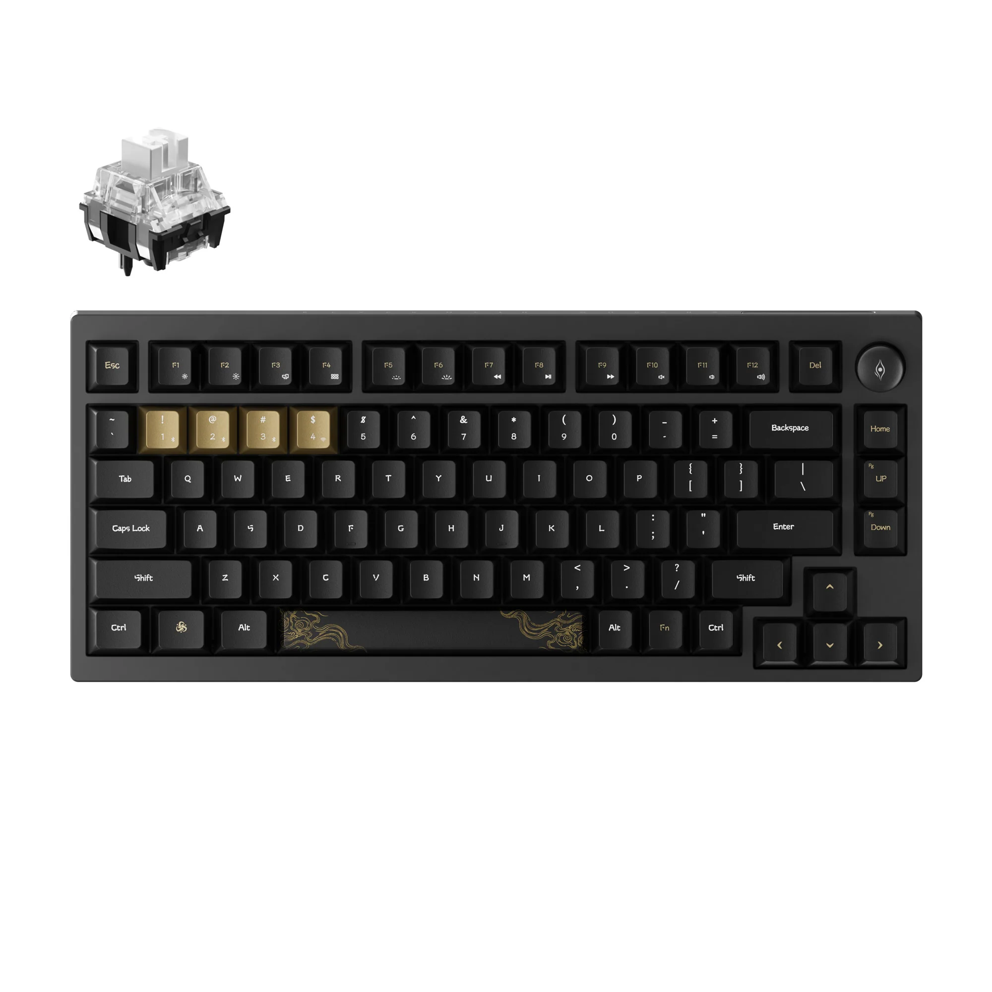 Black Myth Wukong Teclado mecánico inalámbrico