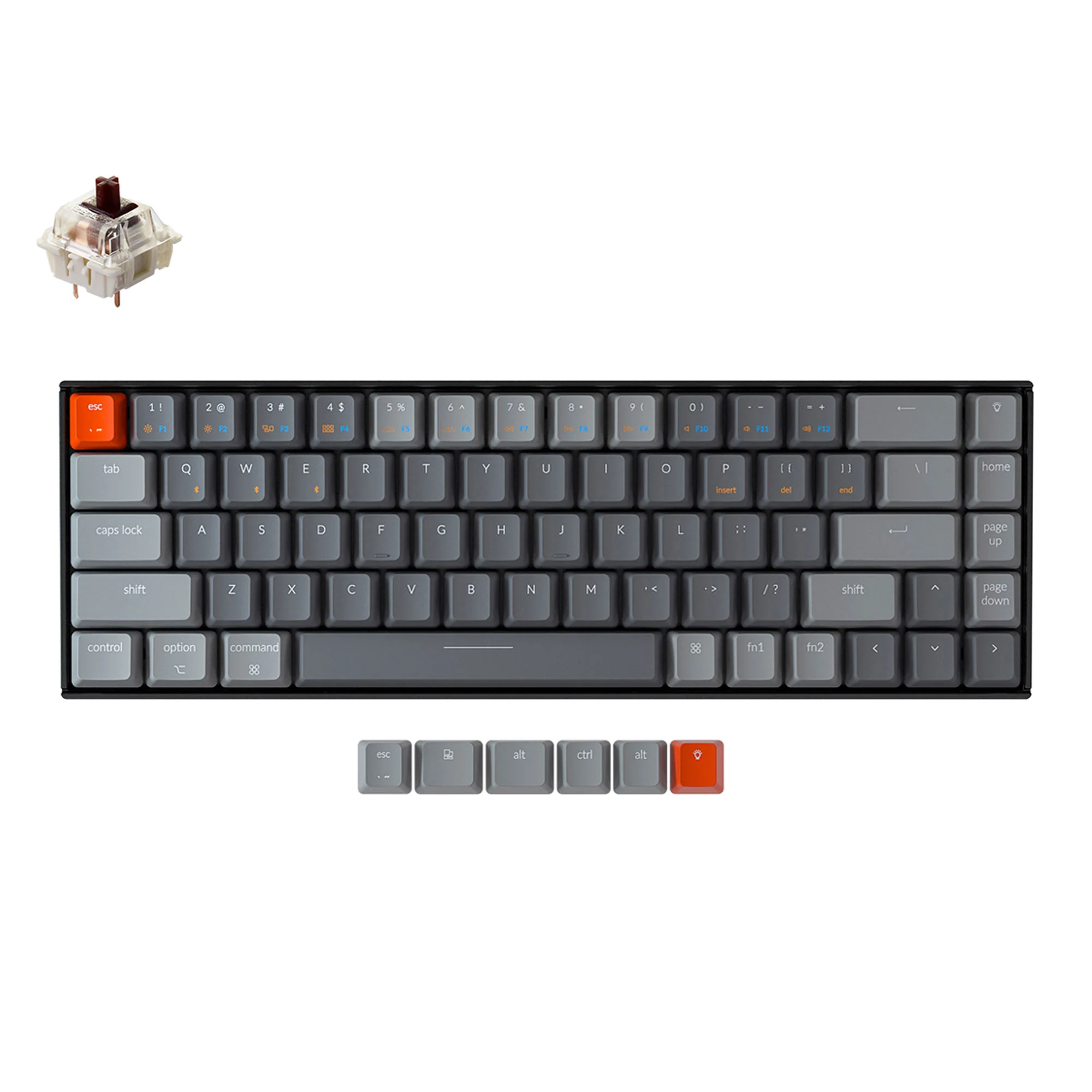Keychron K6 kabellose mechanische Tastatur
