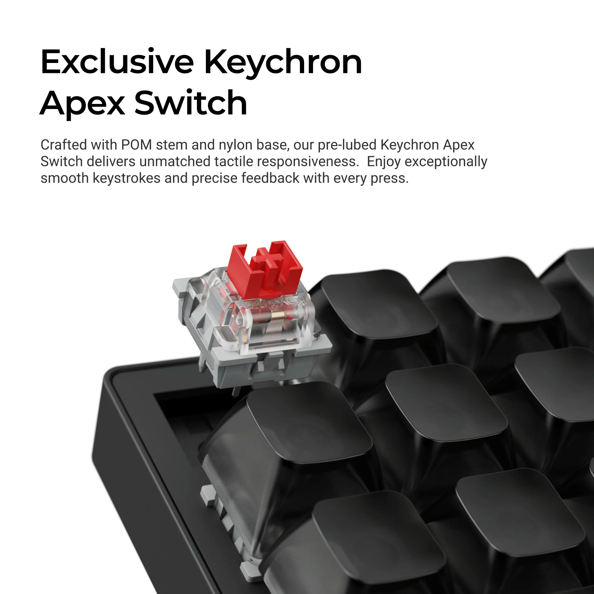 Macro pad custom gigante Keychron C100 8K