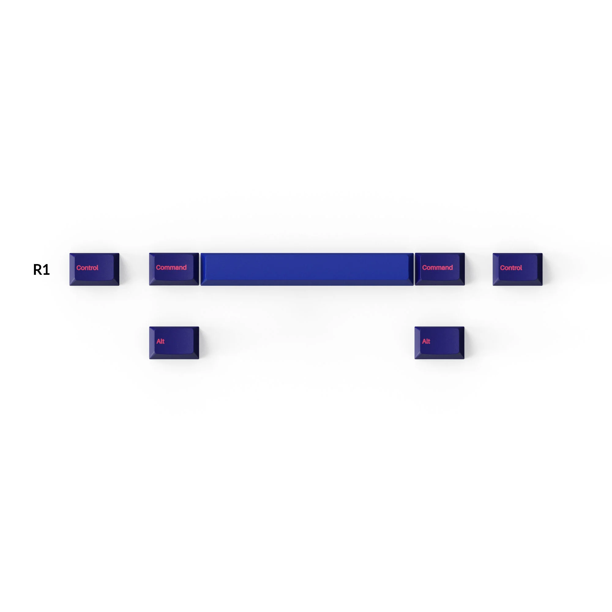 Set completo de teclas PBT Double-Shot perfil Cherry - Player
