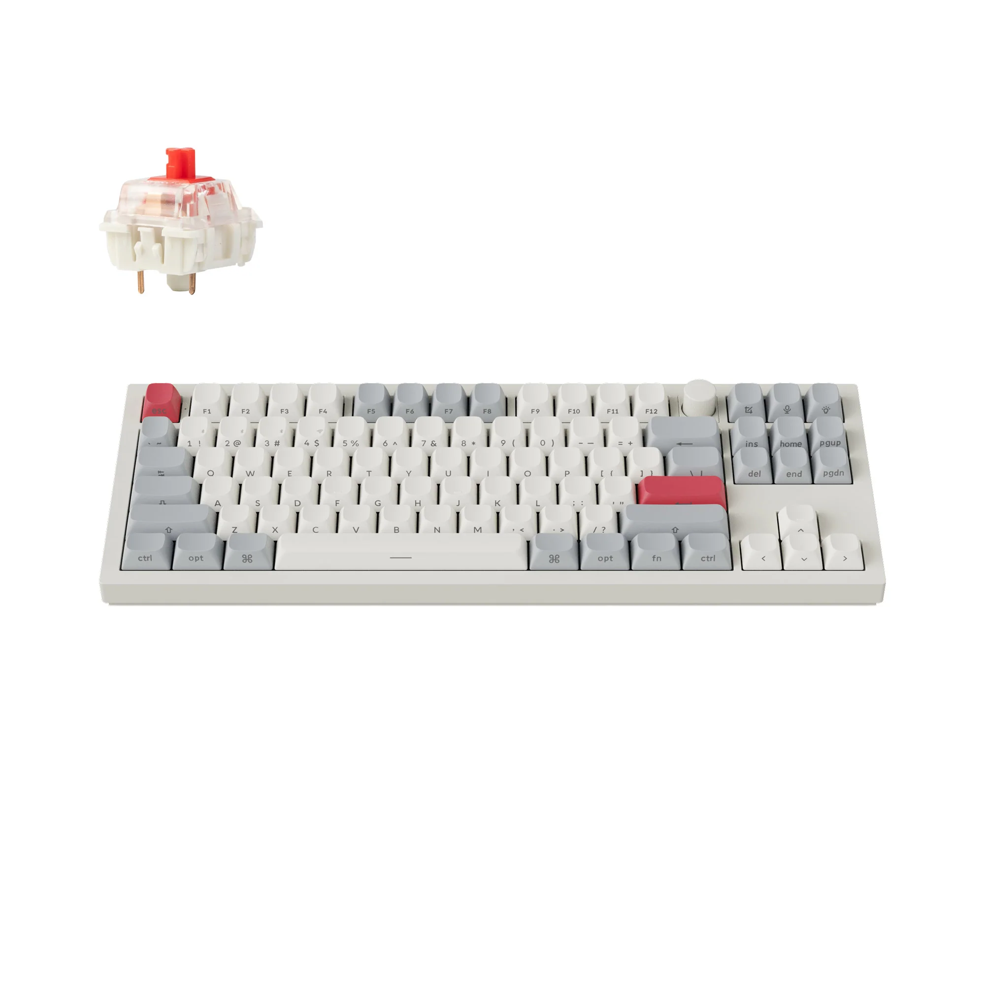 Keychron Q3 Max QMK/VIA Bezprzewodowa konfigurowalna klawiatura mechaniczna