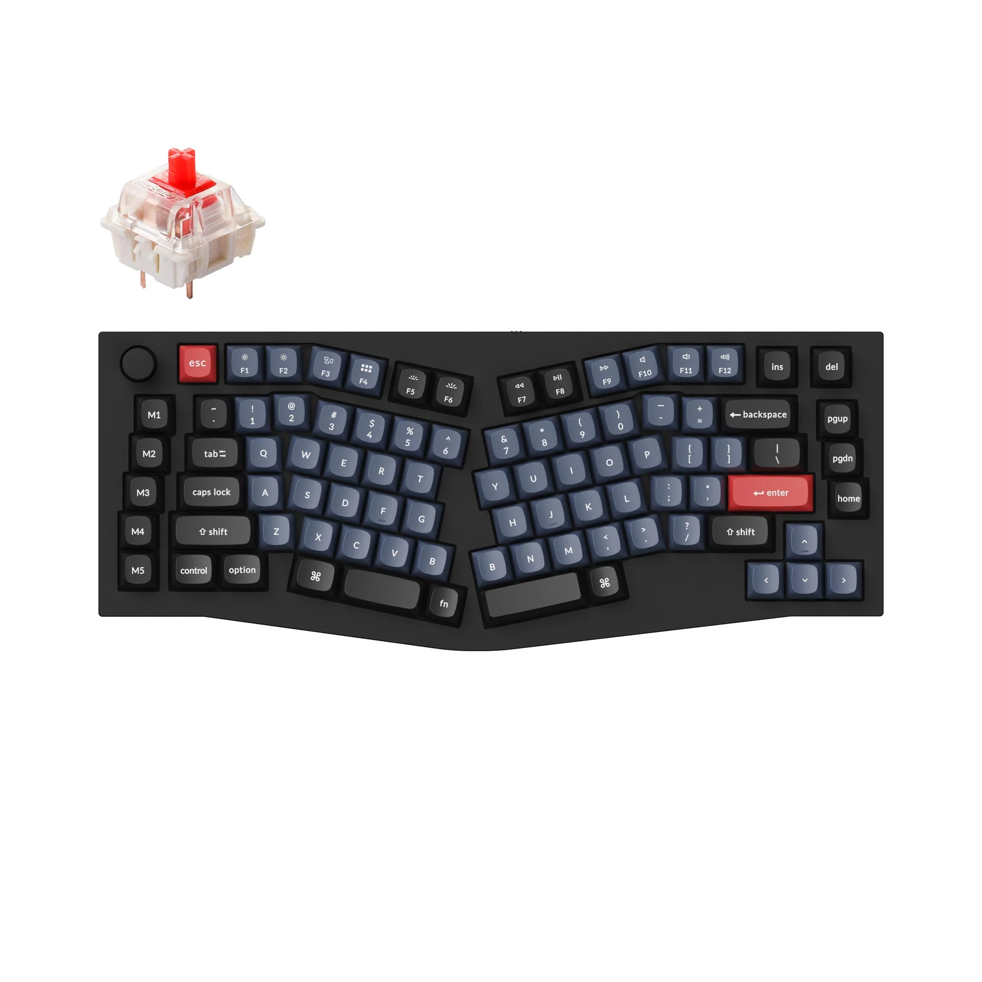 Keychron Q10 (Alice-Layout) QMK Custom Mechanische Tastatur