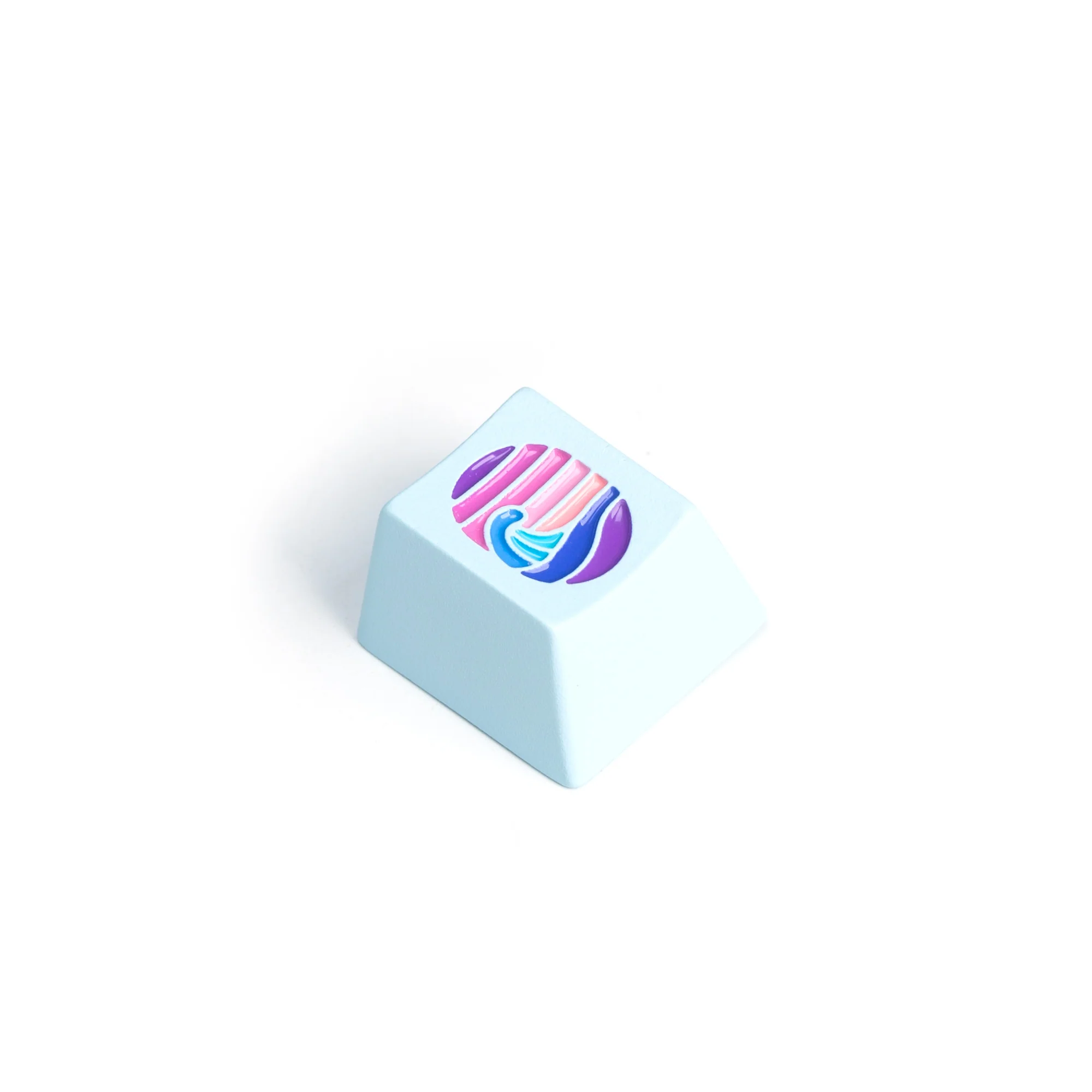 Keycap artesanal de metal Keychron Colorful Great Wave