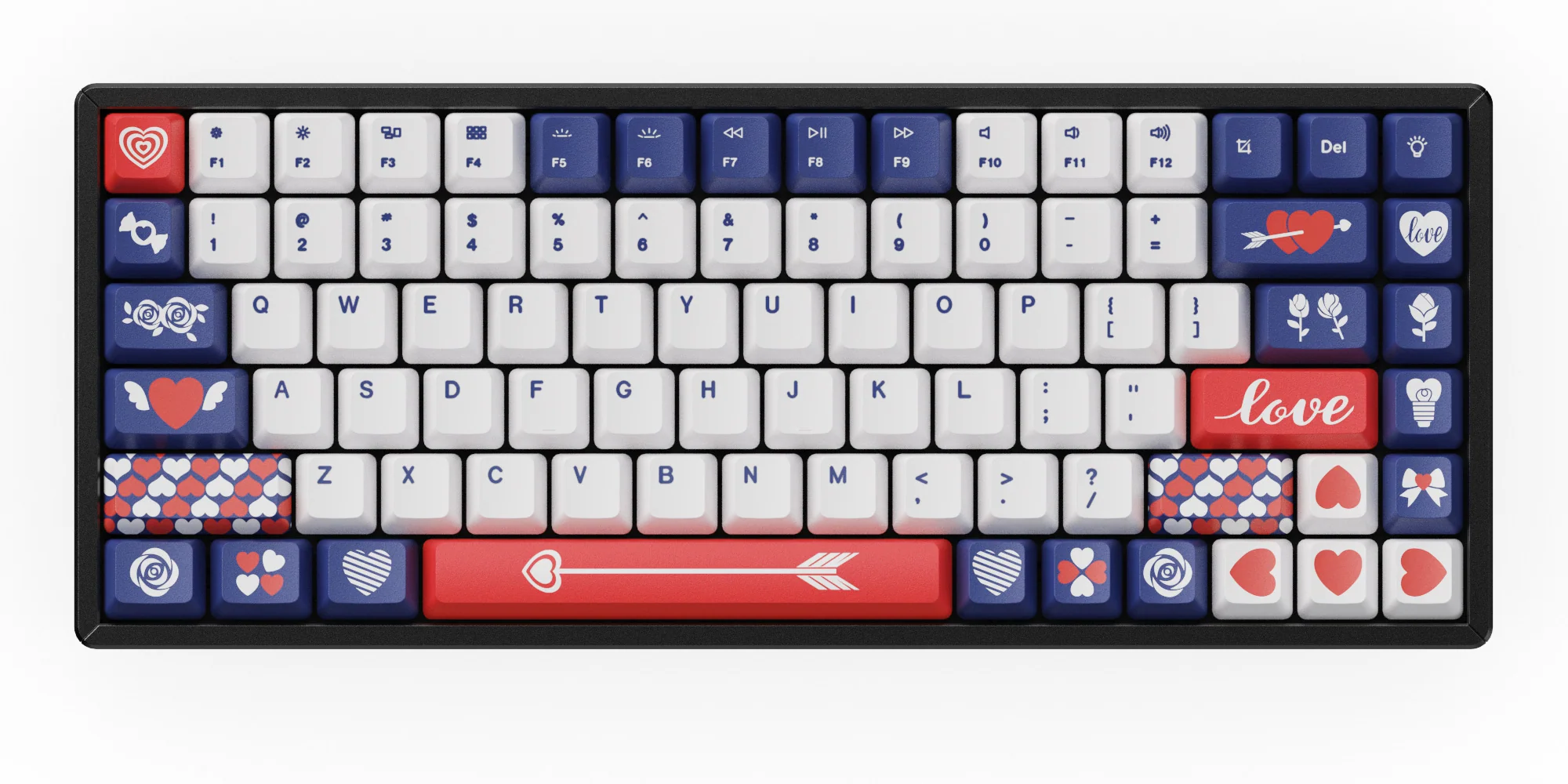 OEM Dye-Sub PBT -näppäinsarja - Love