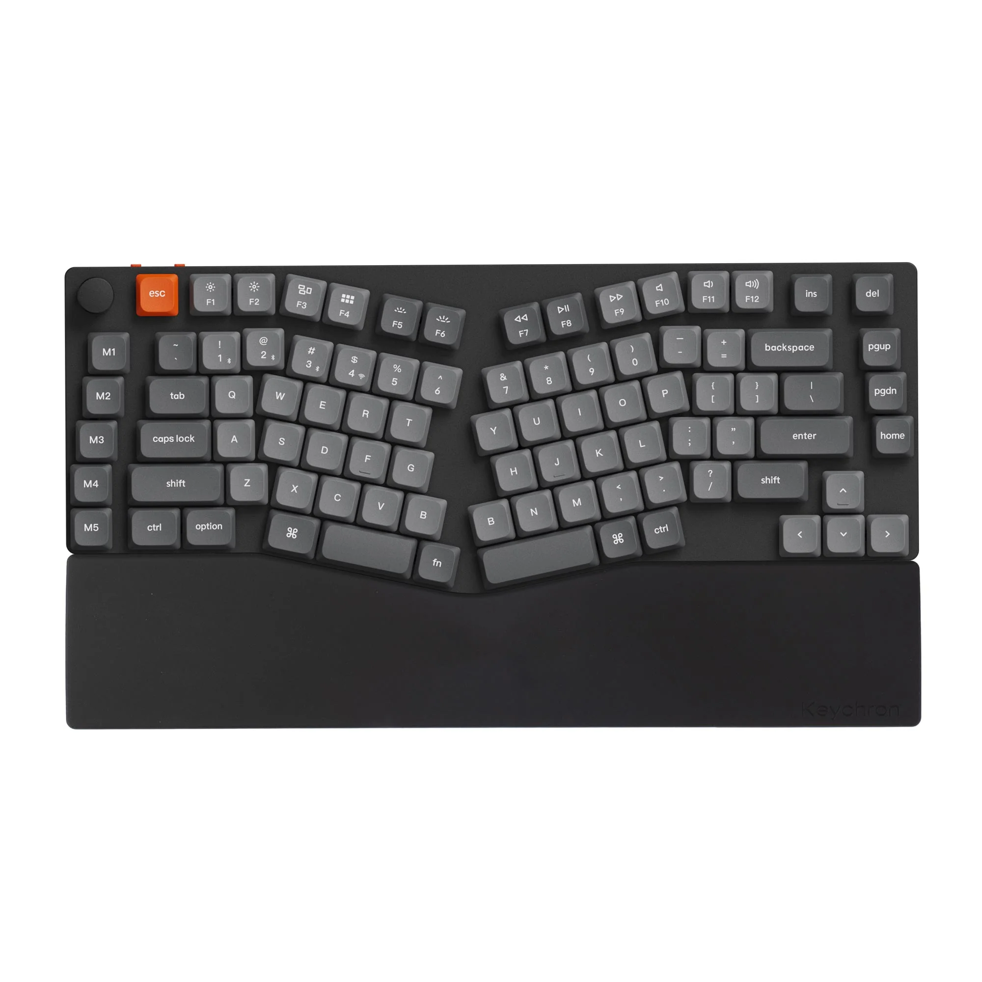 Reposamuñecas de silicona Keychron - Perfil bajo