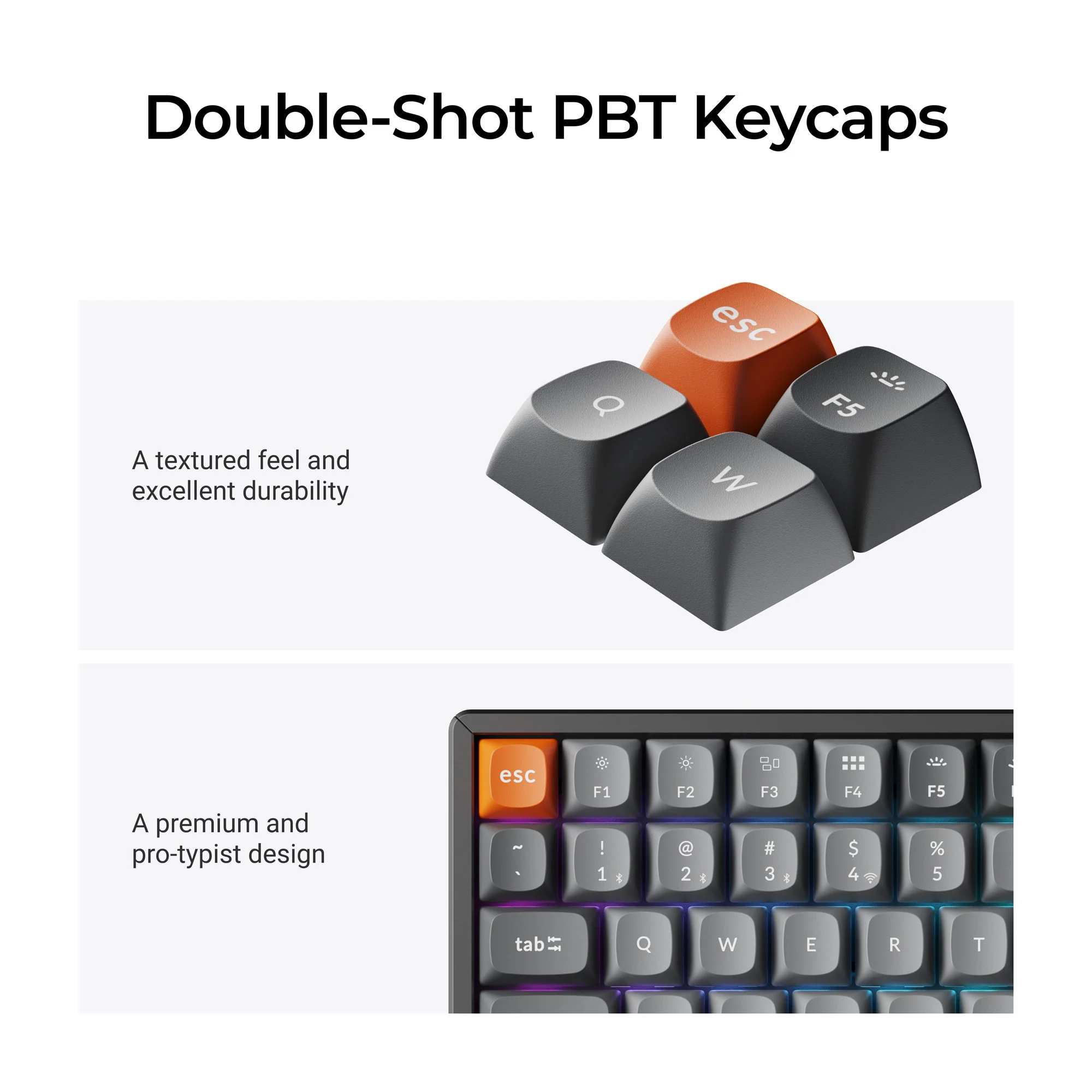 Keychron K2 Max QMK Teclado mecánico inalámbrico