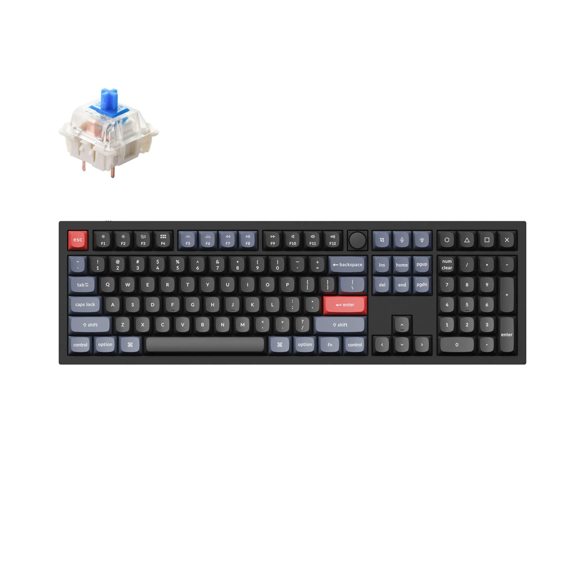Teclado mecánico personalizado QMK Keychron Q6