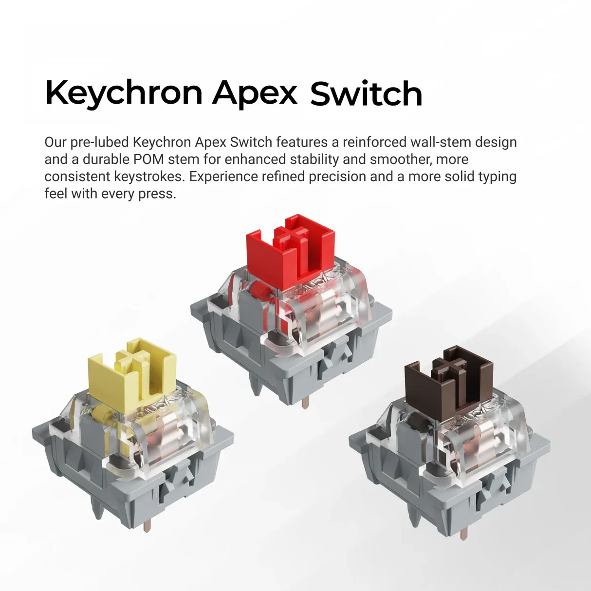 Keychron C2 Pro 8K QMK Przewodowa mechaniczna klawiatura custom
